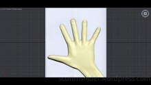 Flame: 3DS MAX Practice Polygon Hand Model Video #19 (01-21-2026)