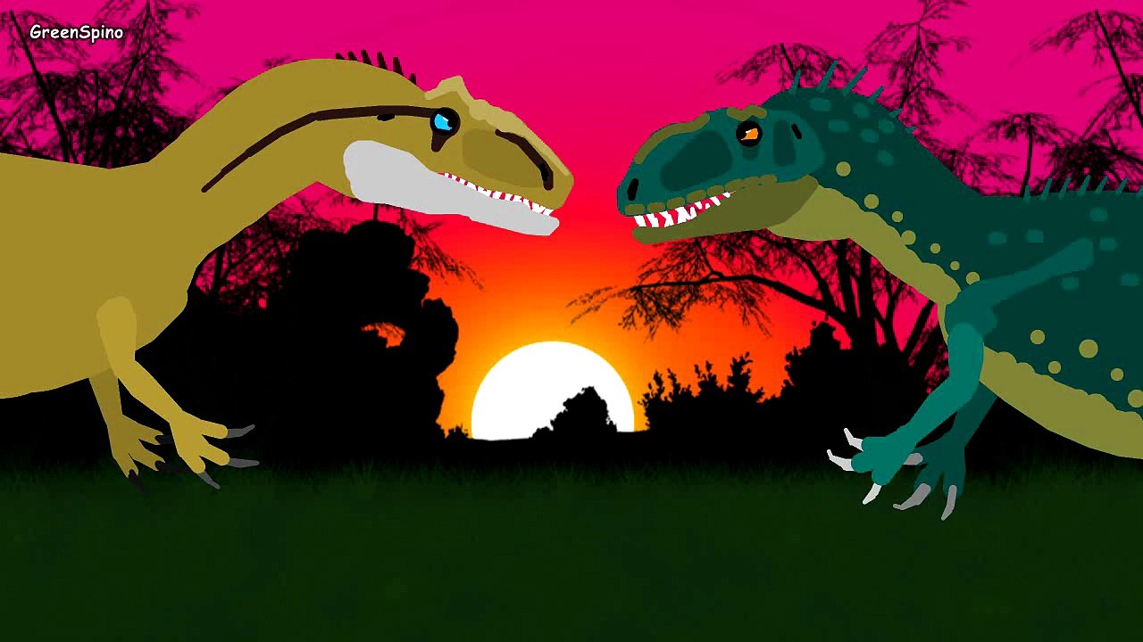 GreenSpino | Dinosaurs Cartoons - Rock, Scissors, Paper