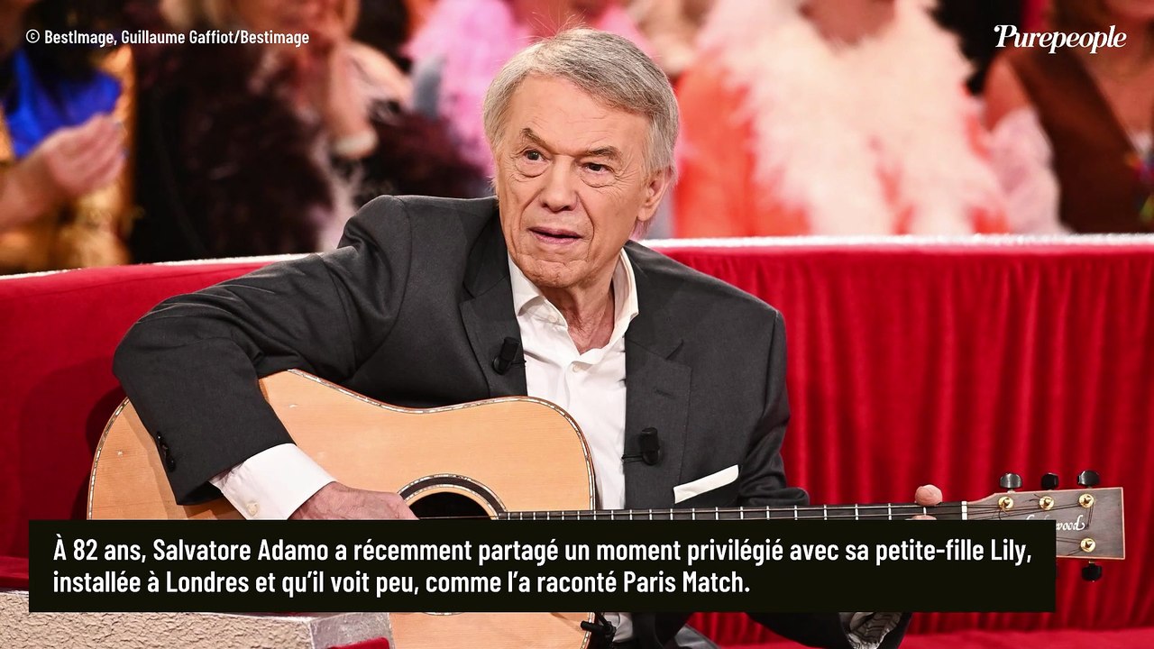 Salvatore Adamo : sa petite-fille Lily qu'il voit peu et qui habite à Londres vient de remporter son premier prix dans la musique