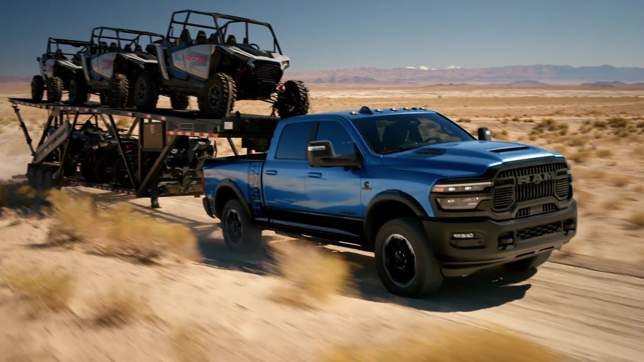 2027 Ram Power Wagon Cummins Turbo Diesel Driving Video