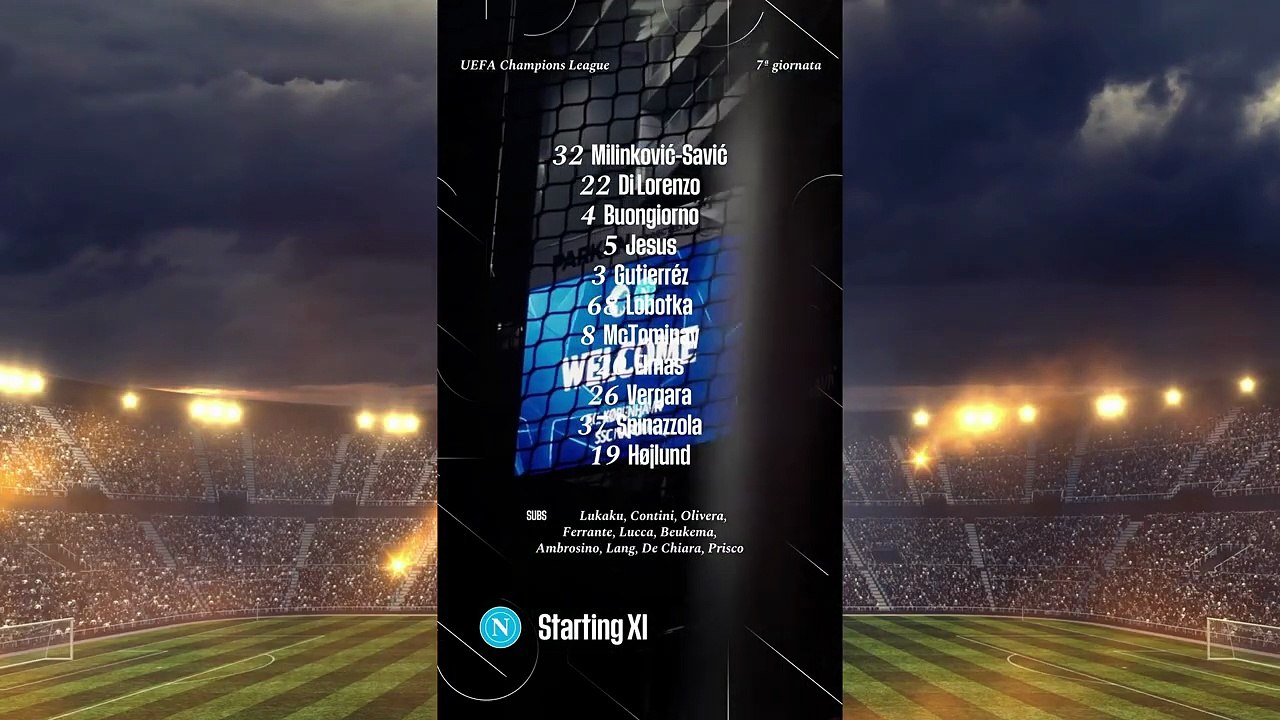 Napoli vs Copenhagen 1-1  Highlights UEFA Champions League 2025-26  copenhagen napoli