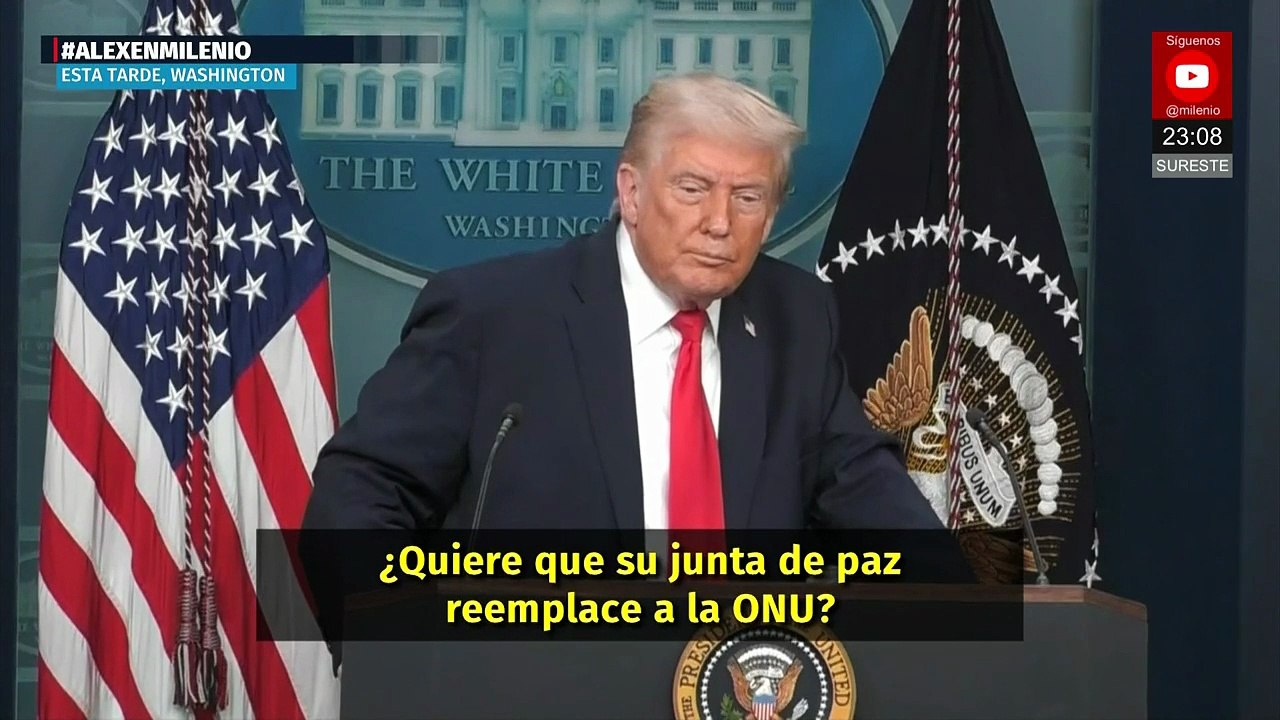 Donald Trump fija postura antes de llegar a Davos con mensaje desde la Casa Blanca