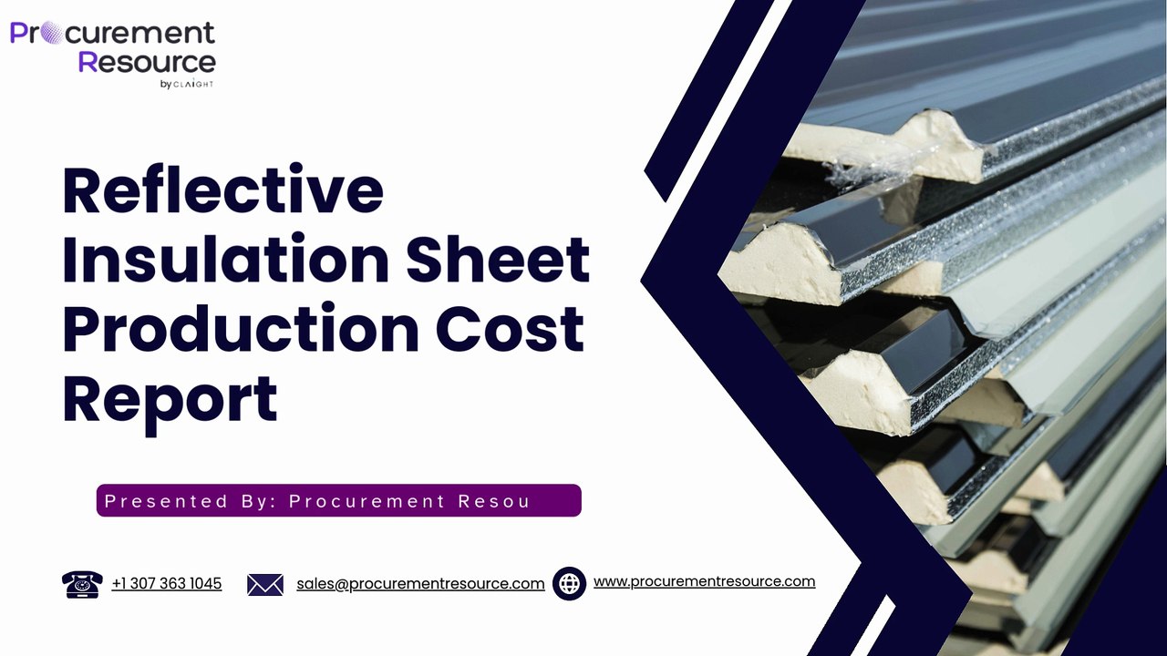 Reflective Insulation Sheet Production Cost Report
