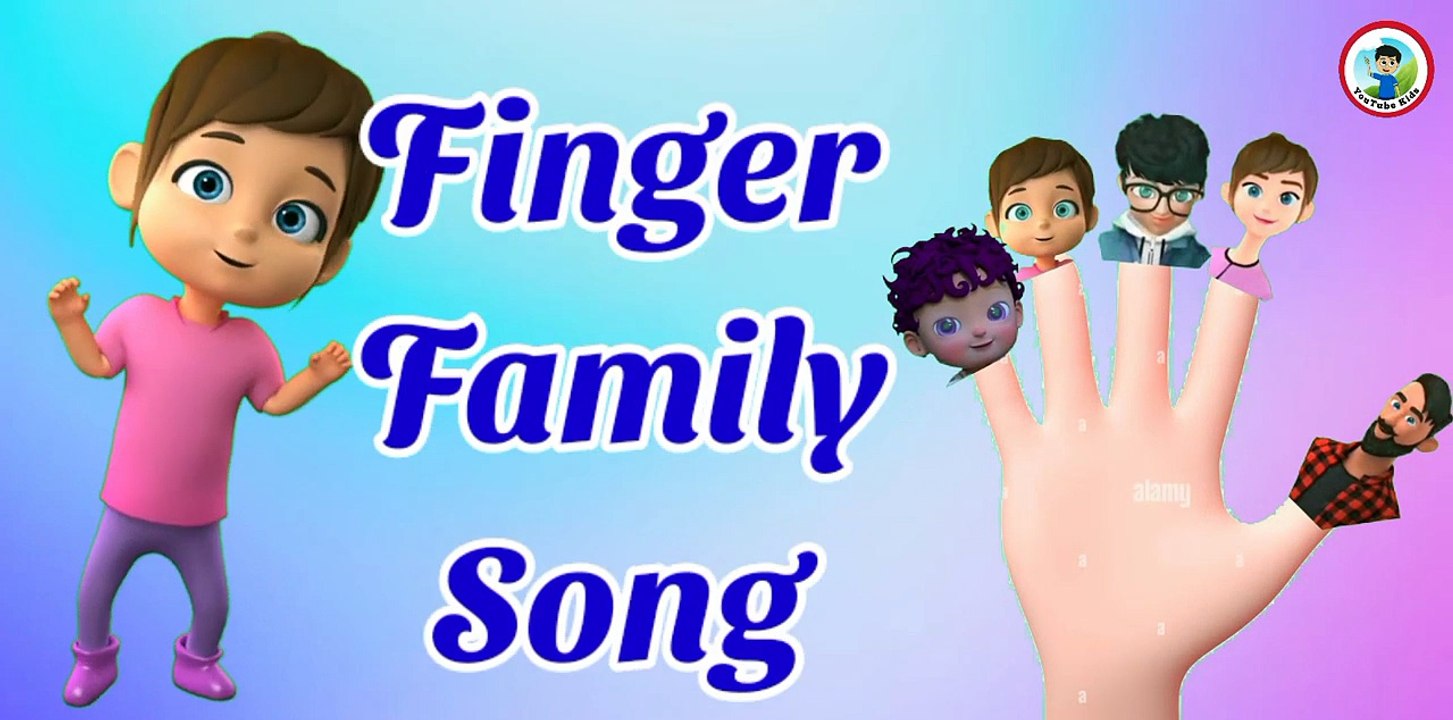 Finger Family Song 👋🎵 Nursery Rhymes for Kids | Baby Songs # ...
