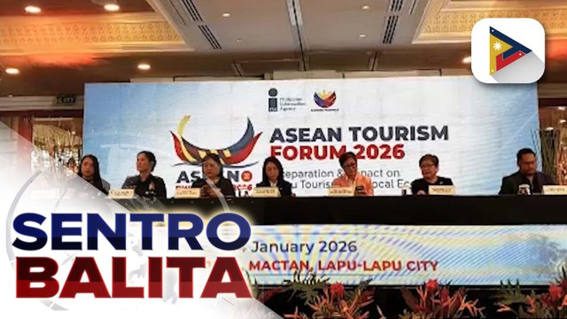 Pilipinas, handa na para sa hosting ng ASEAN Tourism Forum na gaganapin sa Cebu sa susunod na linggo | ulat ni Gab VIllegas