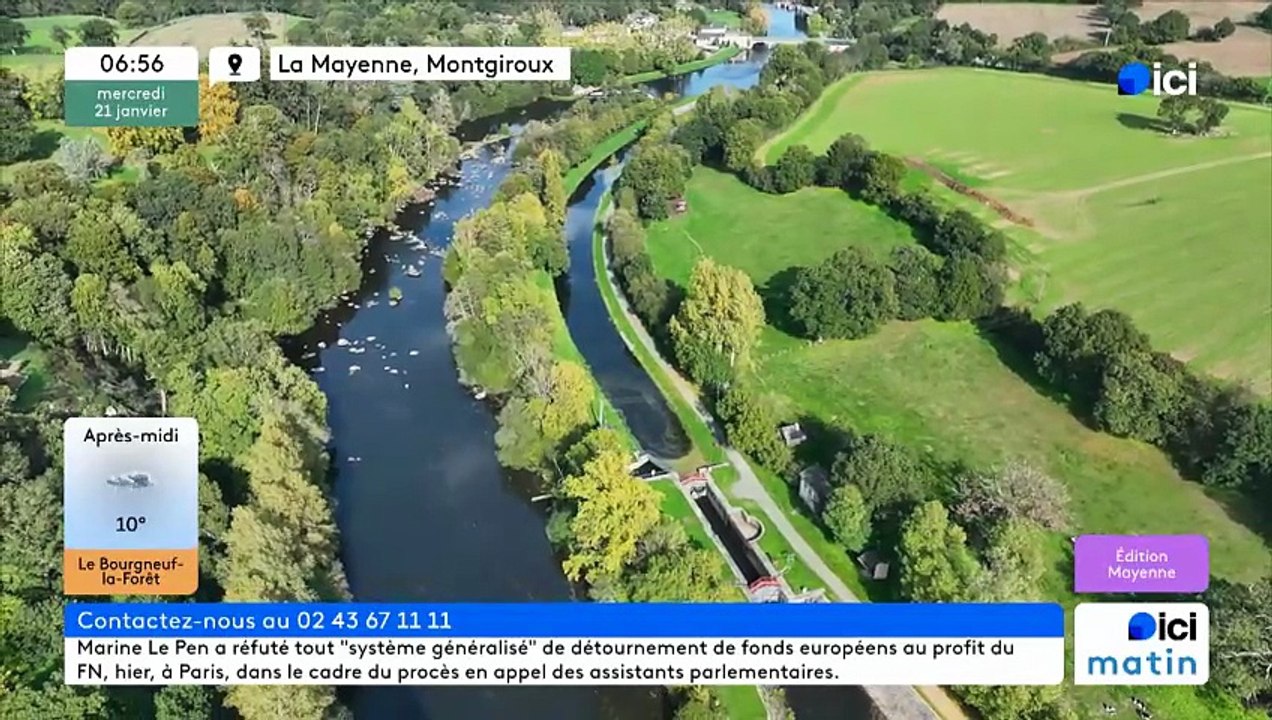 21/01/2026 - ici matin par ici Mayenne en vidéo