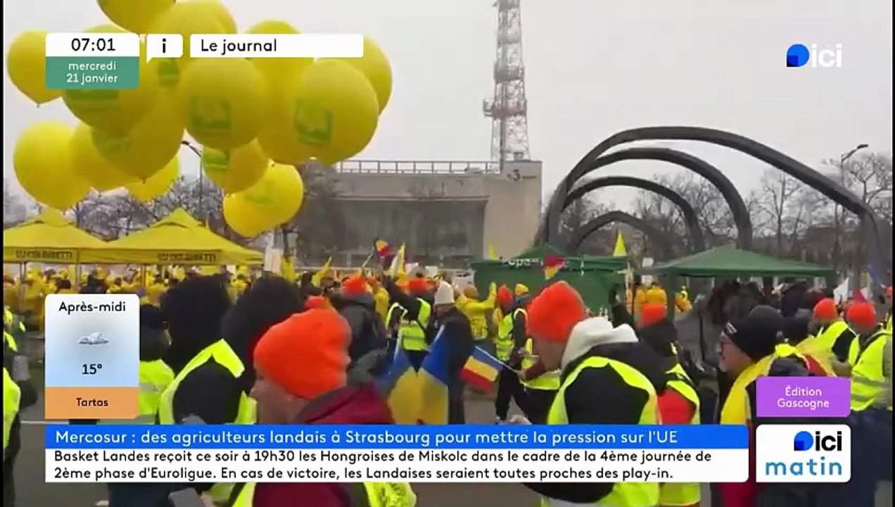 21/01/2026 - ici matin par ici Gascogne en vidéo