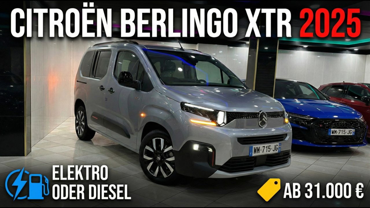 Elektrisch oder Diesel: 2025 Citroën Berlingo XTR im Check