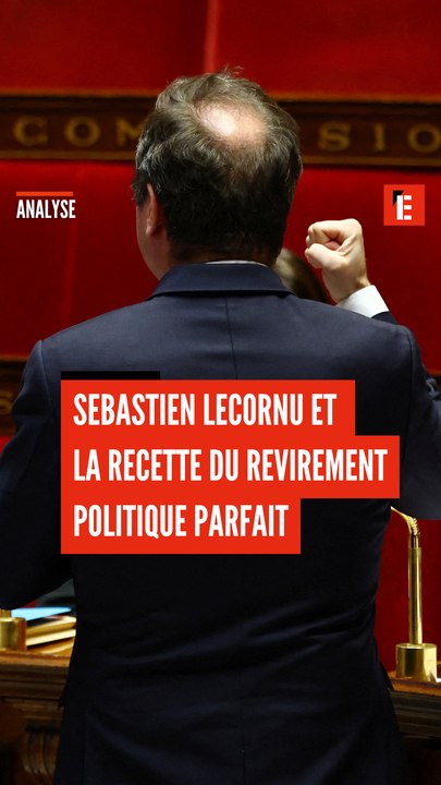 Sebastien Lecornu et la recette du revirement politique parfait