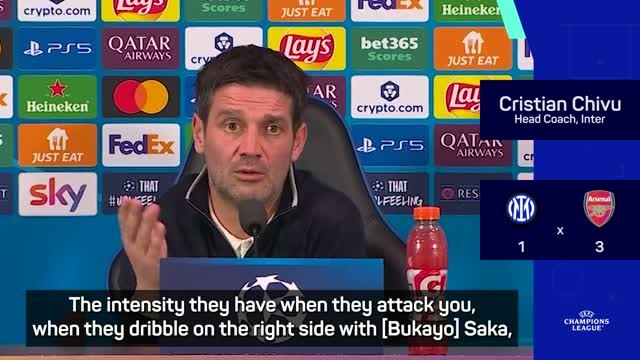'Ruthless' Arsenal deserved to win - Chivu