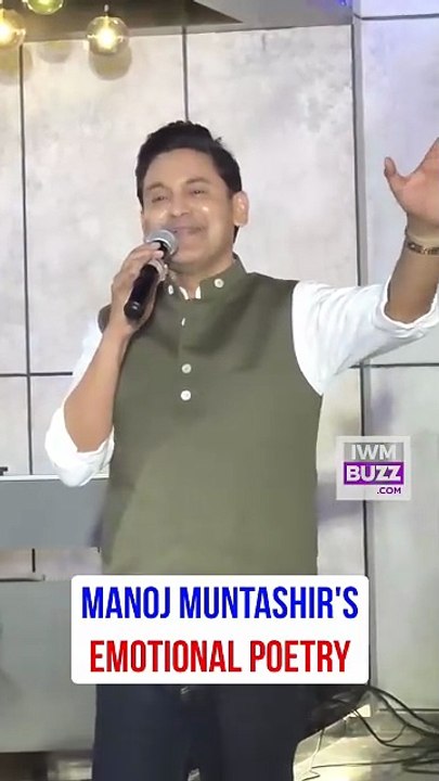 Manoj Muntashir’s emotional poetry: A tribute to the brave sacrifices of the Indian Army at the Border 2 event