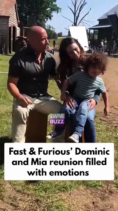 Fast & Furious’ Dominic and Mia emotional reunion – Jordana Brewster shares adorable video with co-star Vin Diesel