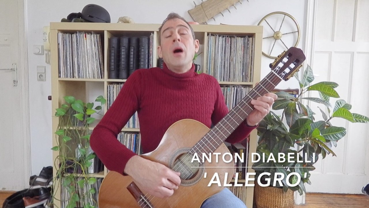 Allegro - Anton Diabelli - for Guitar