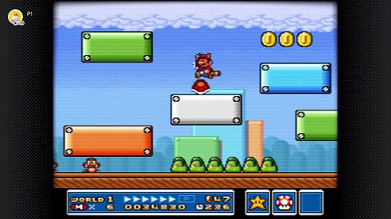Mario Allstars SMB3 secret
