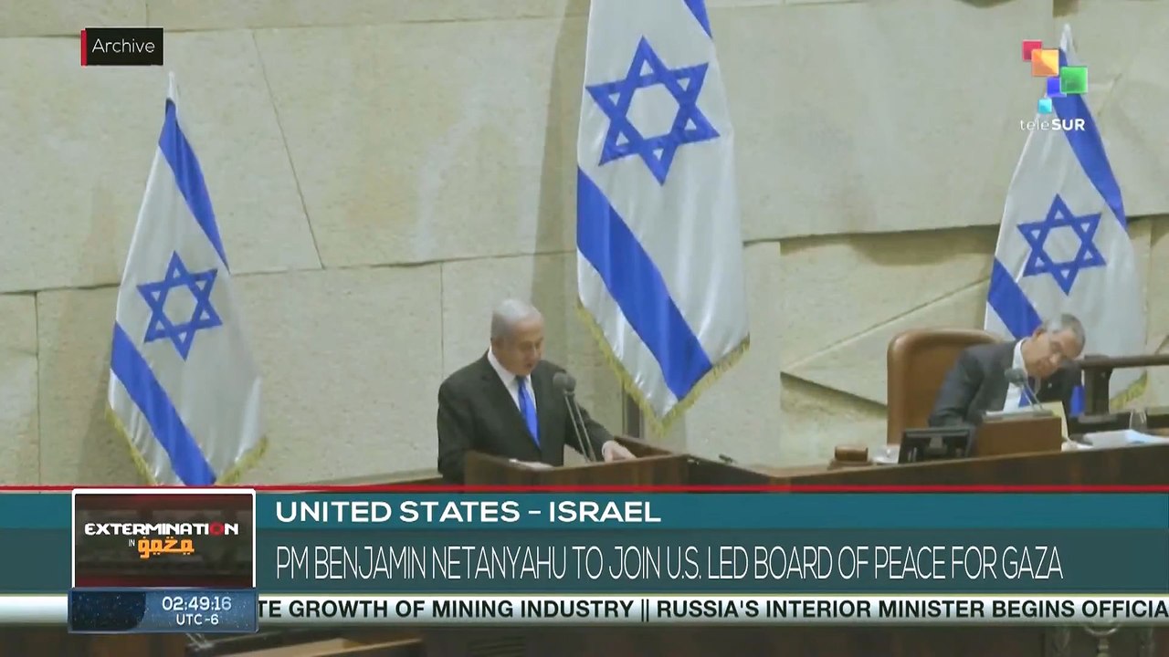 United States – Israel: PM Benjamin Netanyahu to join U.S.-led Board of Peace for Gaza    Israeli Prime Minister Benjamin Netanyahu has accepted U.S. President Donald Trump’s invitation to join the Board of Peace for Gaza, announced Wednesday as part of p