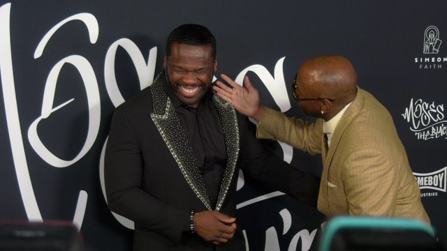 50 Cent and Omar Epps Moses the Black Premiere | Arrivals