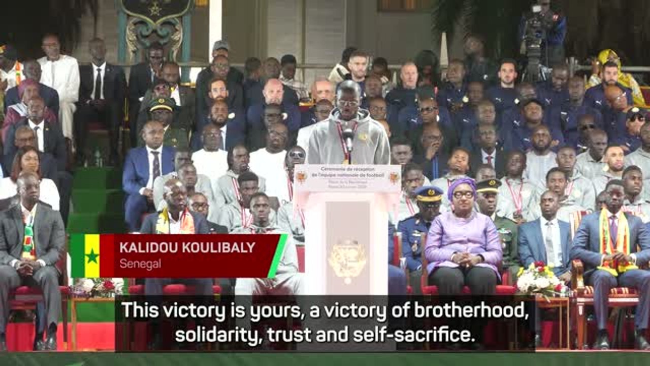 Senegal's AFCON glory 'a victory of brotherhood' - Koulibaly