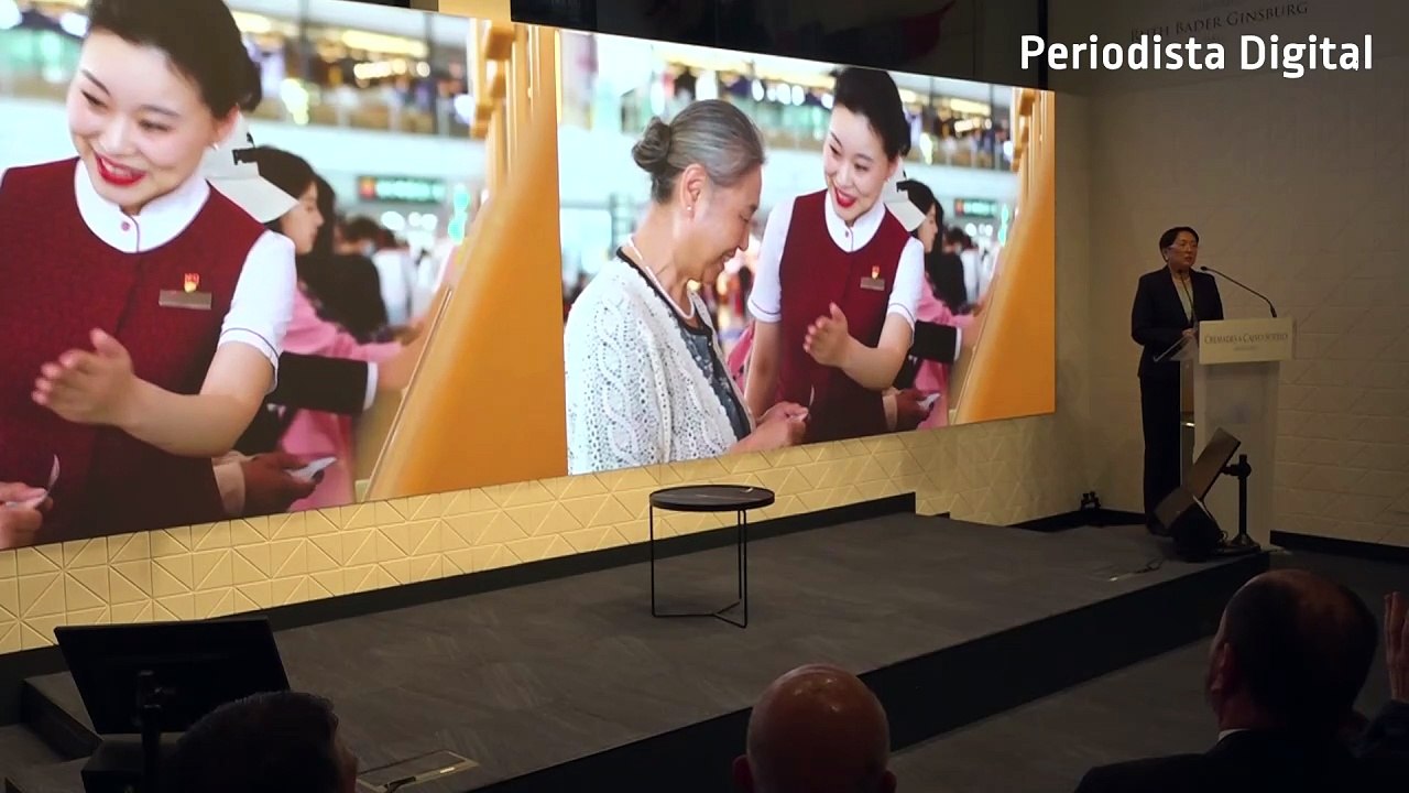 Travellers Awards 2026 - Premio a Sra. Yinghui Zhang, directora General de Air China Sucursal en España