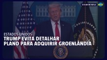 Groenlândia em pauta, G7 fora: Trump evita explicações