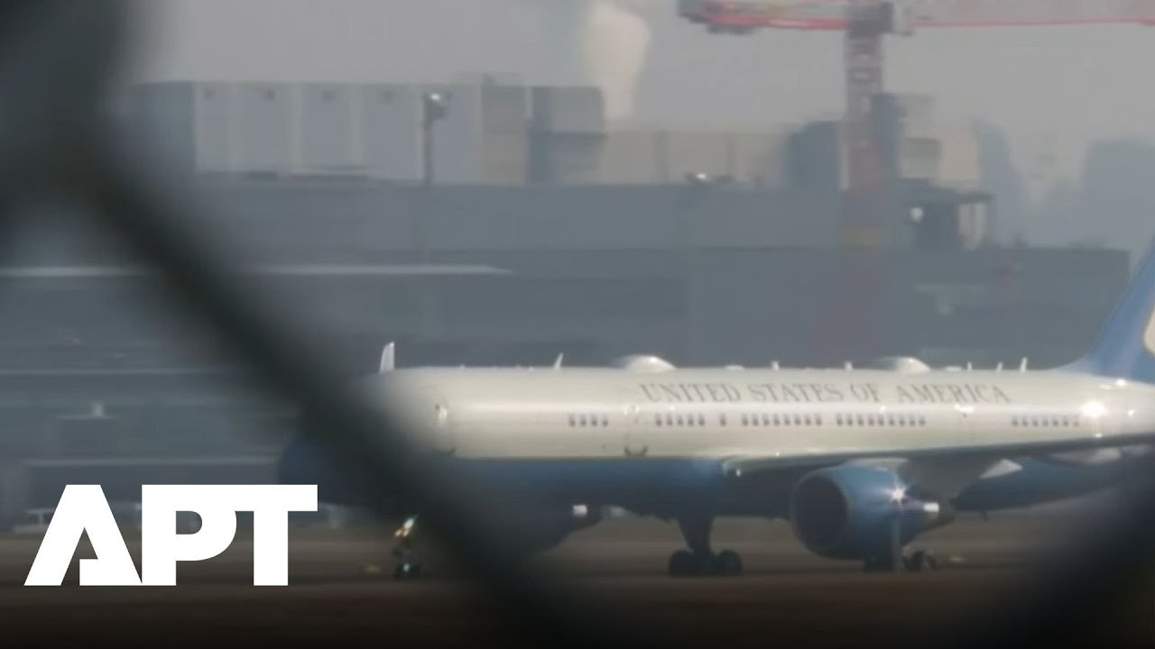 Trump Plane Lands in Davos Ahead of High-Stakes World Economic Forum | APT