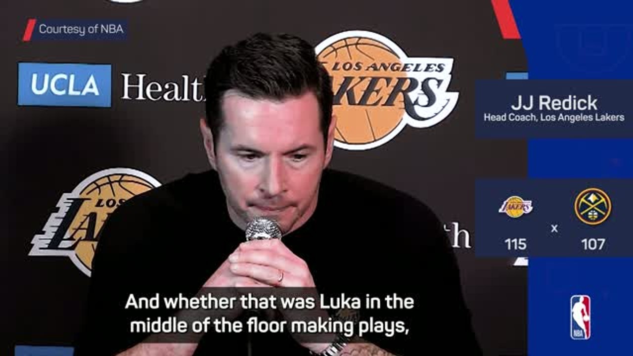 Doncic's and LeBron's playmaking powered Lakers' comeback win - Redick