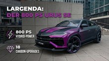 Optisches Tuning trifft Plug-in-Power: Lamborghini Urus SE + LARGENDA