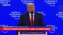 Donald Trump : «Les Etats-Unis sont le moteur économique du monde»