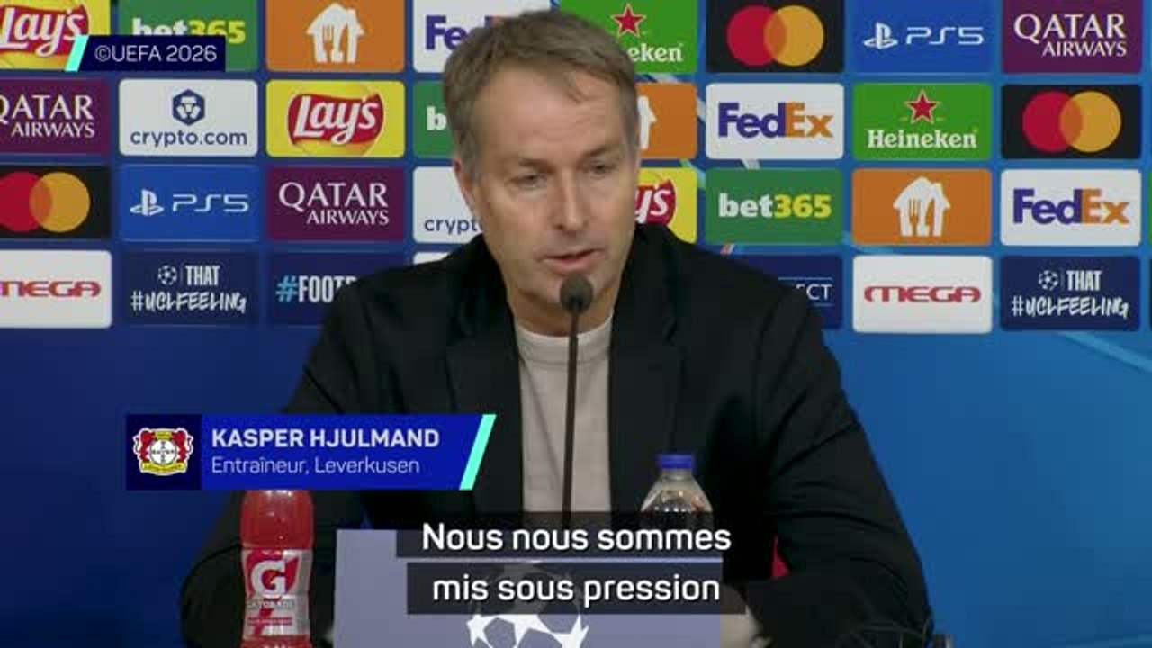 Leverkusen - Hjulmand : "Nous nous sommes mis sous pression pour les deux prochains matches"