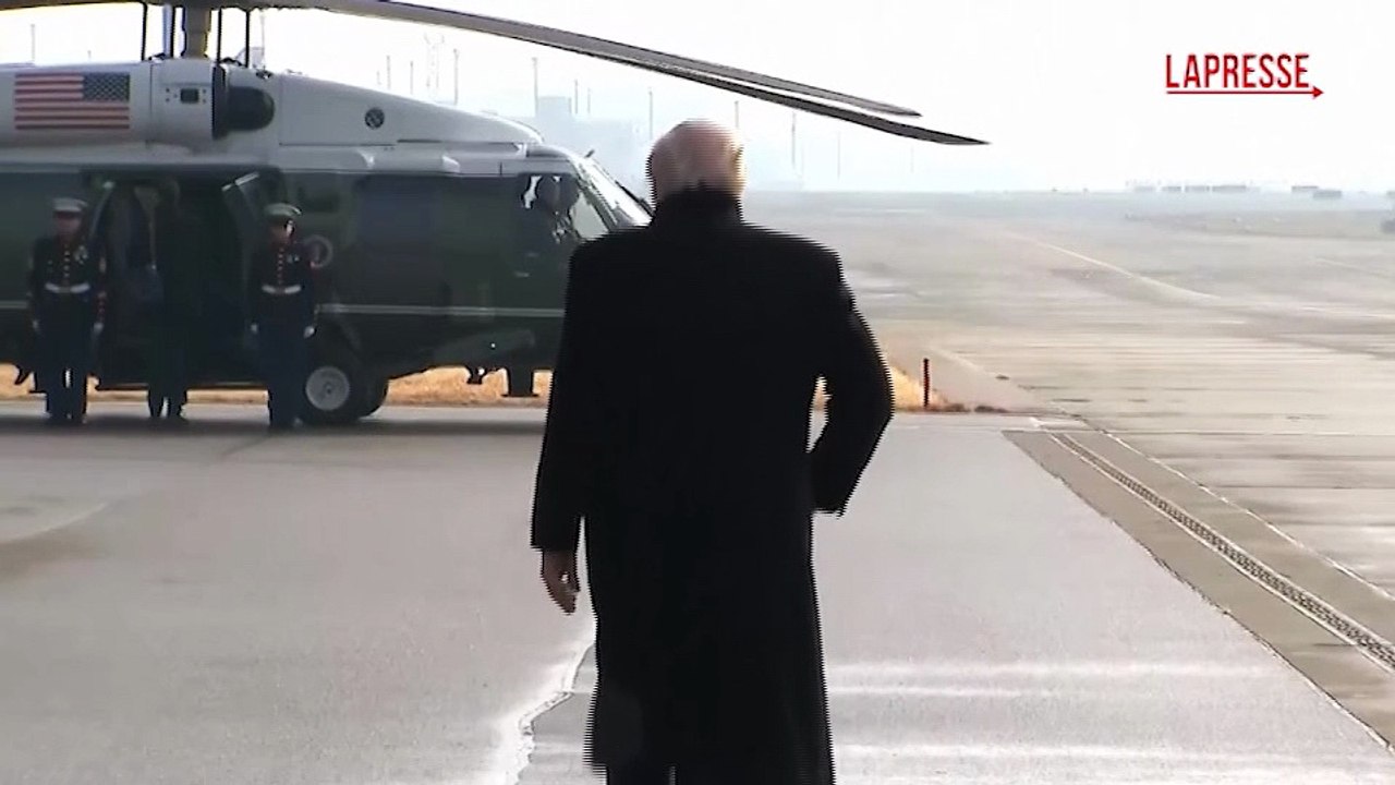 Davos, Trump arriva in Svizzera dopo il guasto all'Air Force One