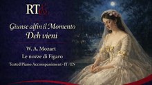 Giunse alfin il momento/Deh vieni(Mozart/Le nozze di Figaro) Texted Piano accompaniment | IT.EN