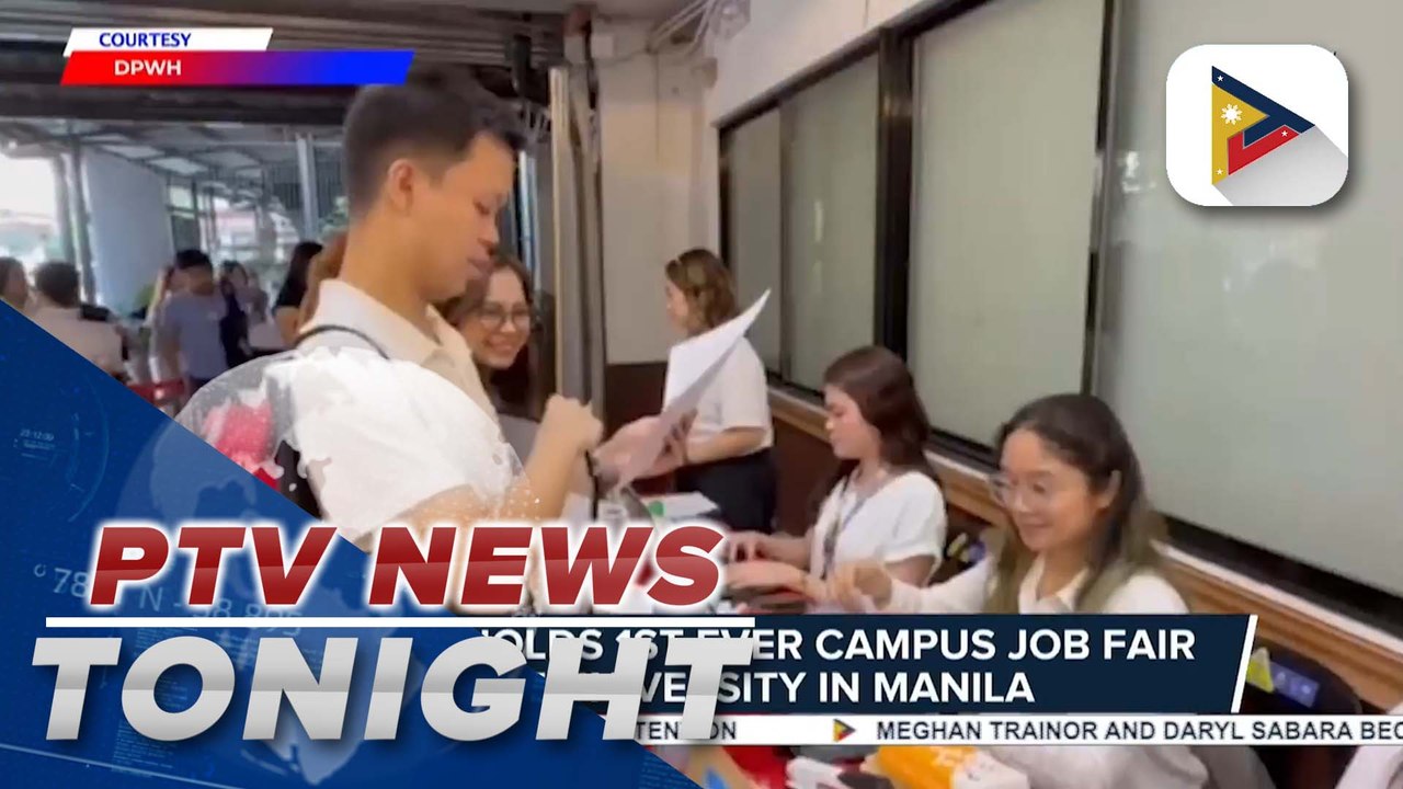 DPWH holds first-ever campus job fair at university in Manila
