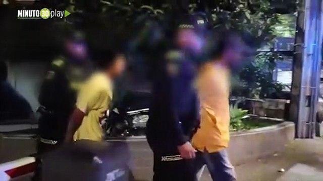 Se les acabó la 'guachafita': Cayeron tres extorsionistas que azotaban a Laureles y San Javier
