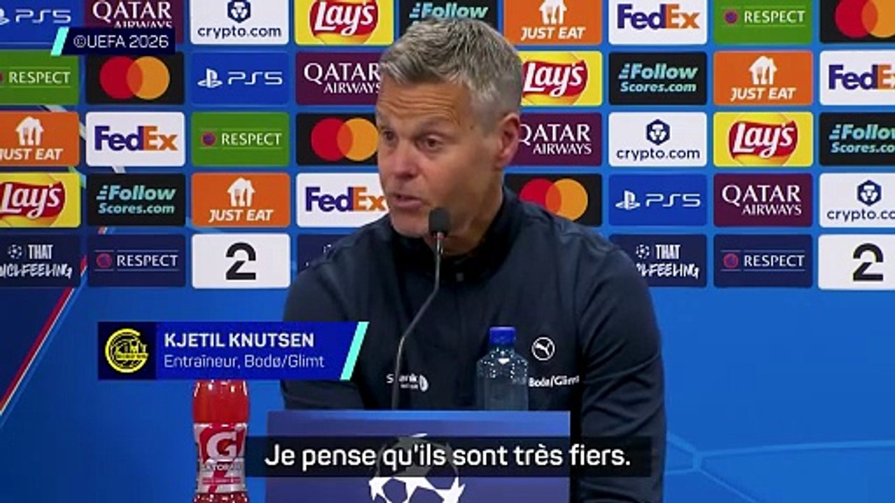 Knutsen : "Un jour dont les supporters se souviendront toute leur vie"