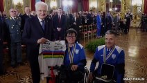 Mattarella agli atleti paralimpici: contribuite alla crescita civile
