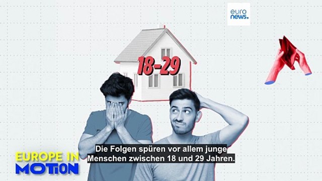 Wohnungskrise: Wer ist am stärksten vom Mangel an bezahlbarem Wohnraum in Europa betroffen?