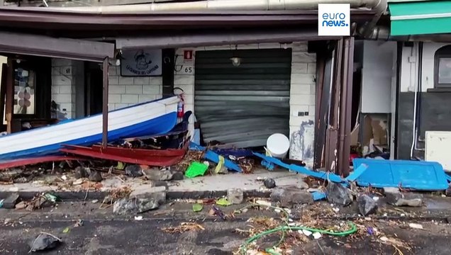 Alerta vermelho prolongado no sul de Itália devido a condições meteorológicas extremas