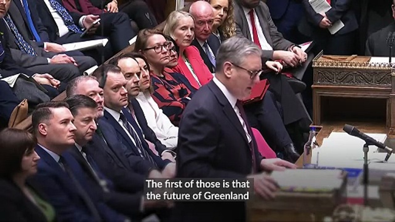 Starmer 'will not yield' to Trump on future of Greenland