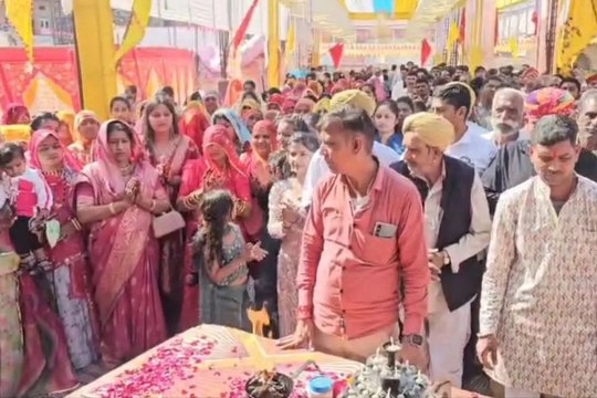 माली समाज- मंदिर की वर्षगांठ पर दस दिवसीय कार्यक्रम का आयोजन, प्रतिभाओं और भामाशाहों का हुआ सम्मान
