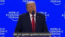 Trump dice en Davos que Europa “no va por buen camino” y que “comprara” Groenlandia
