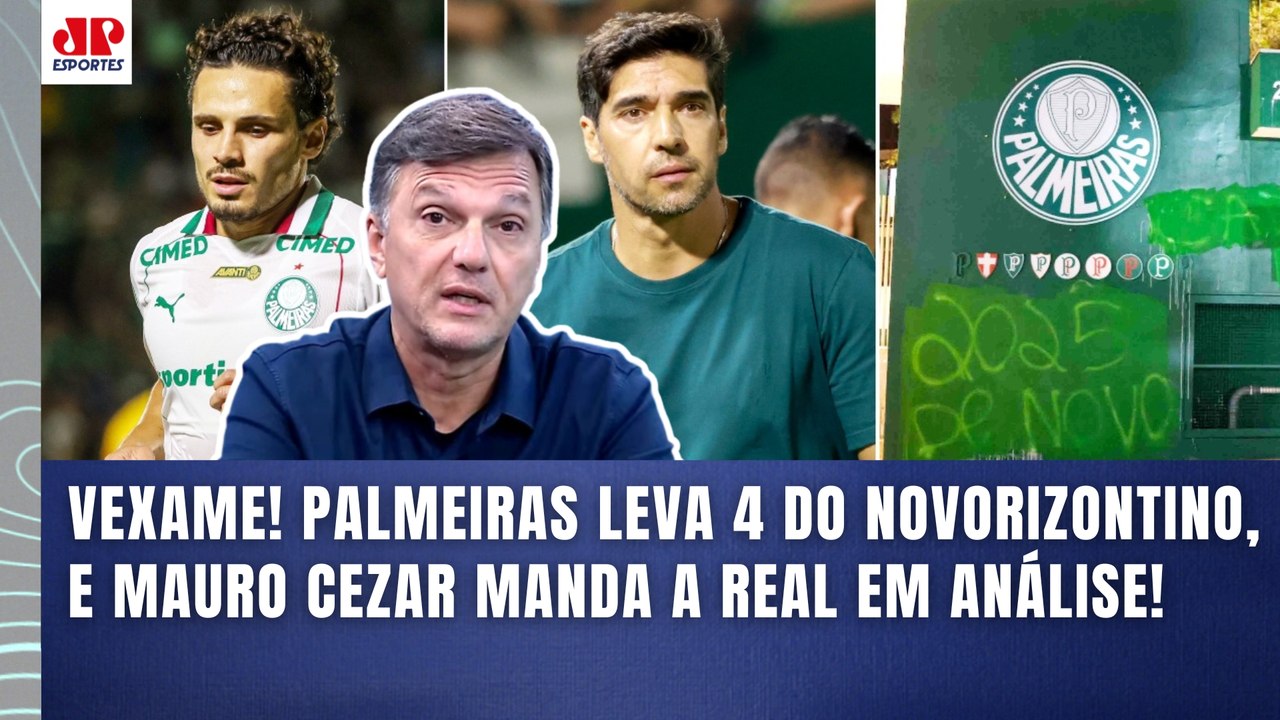 "FOI LAMENTÁVEL!!! Gente, o ABEL FERREIRA..." Mauro Cezar É DIRETO após VEXAME do Palmeiras!