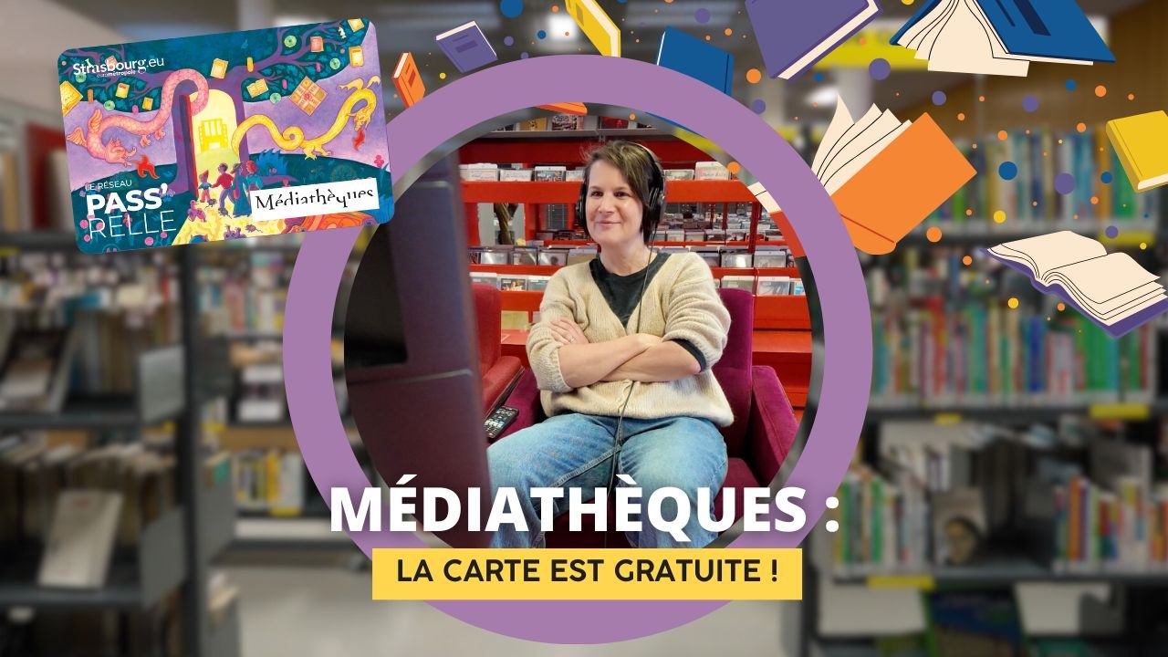 Médiathèques : la carte est gratuite !