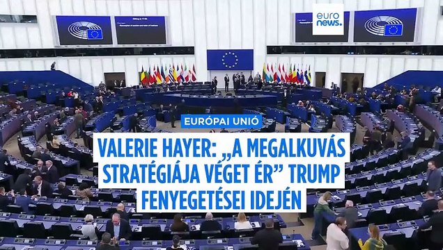 A megalkuvás stratégiájának vége : Valérie Hayer EP-képviselő a Trumpra adott uniós válaszlépések megváltoztatására szólít fel
