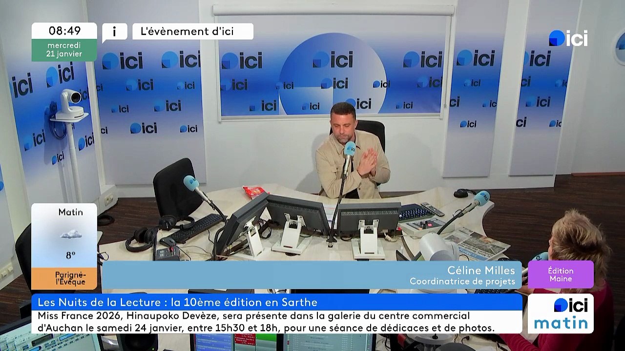 Les Nuits de la lecture en Sarthe