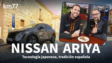 Nissan ARIYA y torreznos_ probamos la tecnología japonesa y la tradición española