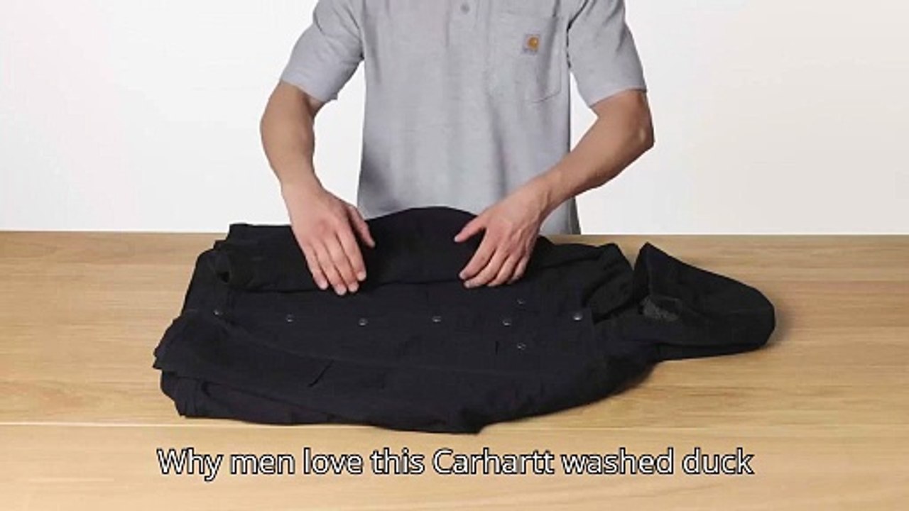 Why men love this Carhartt Washed Duck Jacket