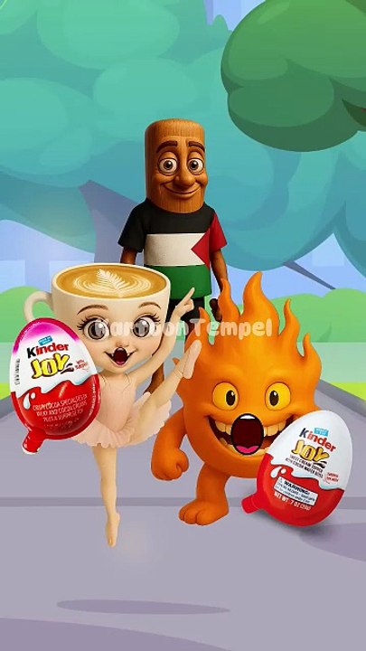 Tung tung sahur bagi bagi kinder joy #animasi #kartun #shorts #trending