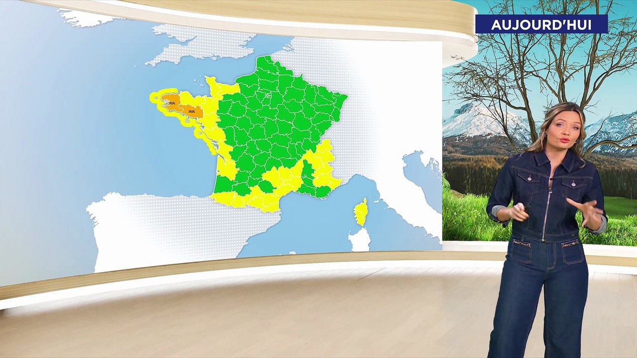 Gennifer Demey (21/01/2026) : Inondations en Bretagne et retour des orages 🚨🌧️