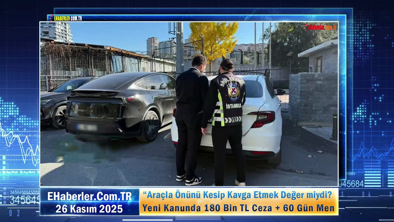 Bakan Yerlikaya’dan Trafik Terbiyesi Çağrısı: “Araçla Önünü Kesip Kavga Etmek Değer miydi? Yeni Kanunda 180 Bin TL Ceza + 60 Gün Men