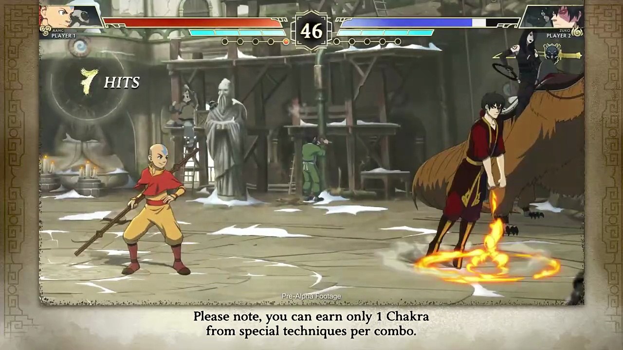 Avatar Legends The Fighting Game Official Chakra Gauge Tutorial Trailer