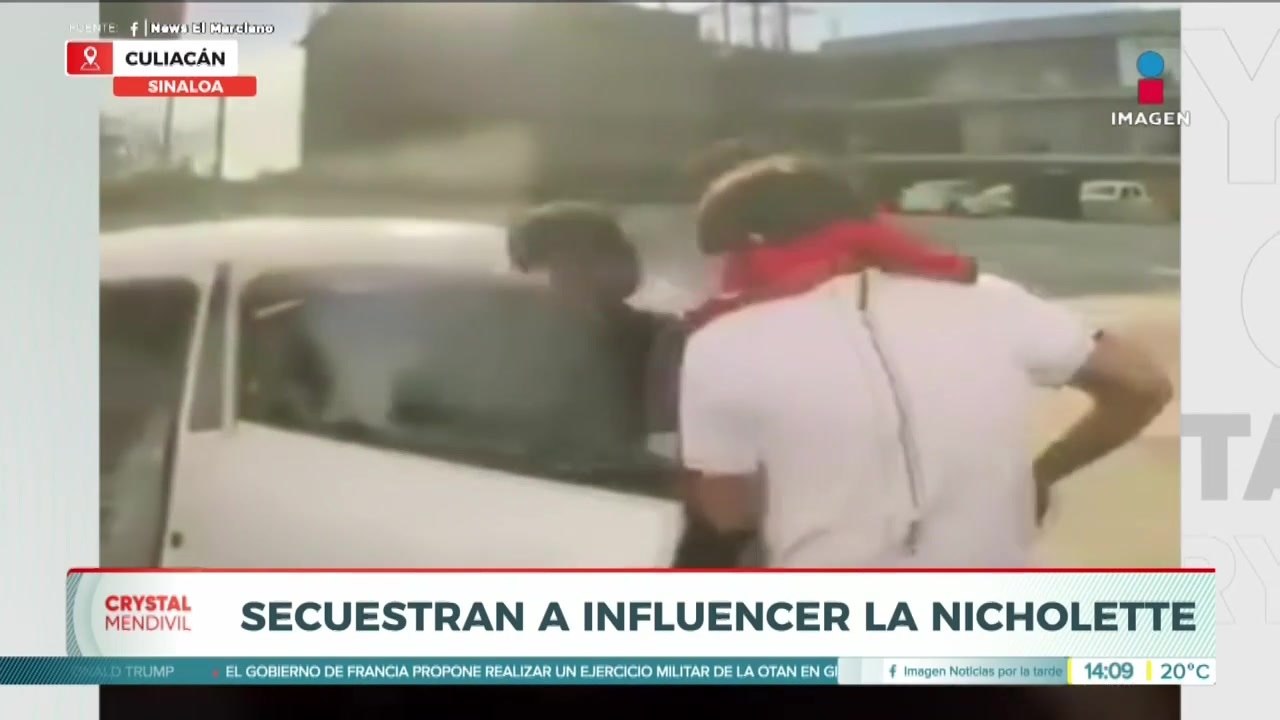 Secuestran a influencer en Culiacán a plena luz del día; todo quedó grabado